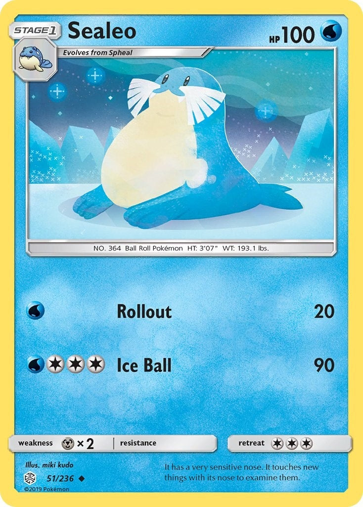 Image for Sealeo (51/236) (SM12) - Pokemon