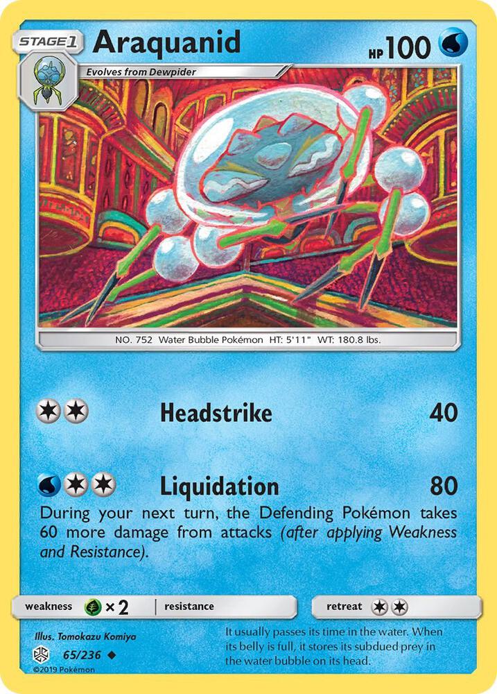 Image for Araquanid (65/236) (SM12) - Pokemon