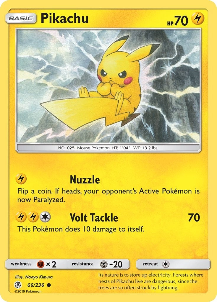 Image for Pikachu (66/236) (SM12) - Pokemon