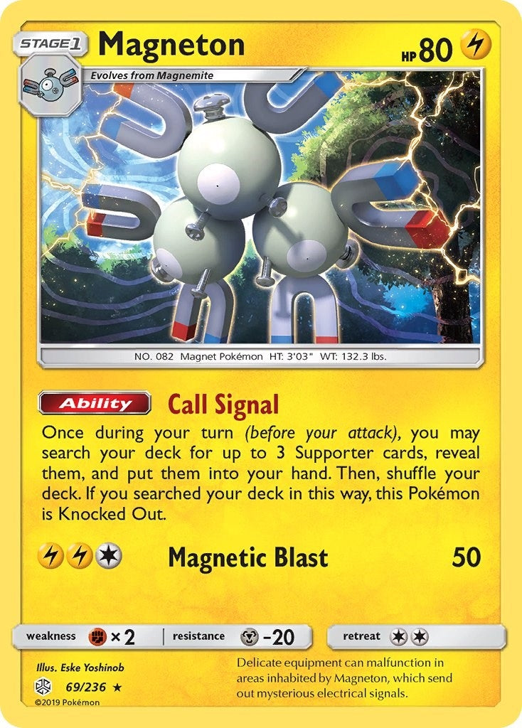 Image for Magneton (69/236) (SM12) - Pokemon