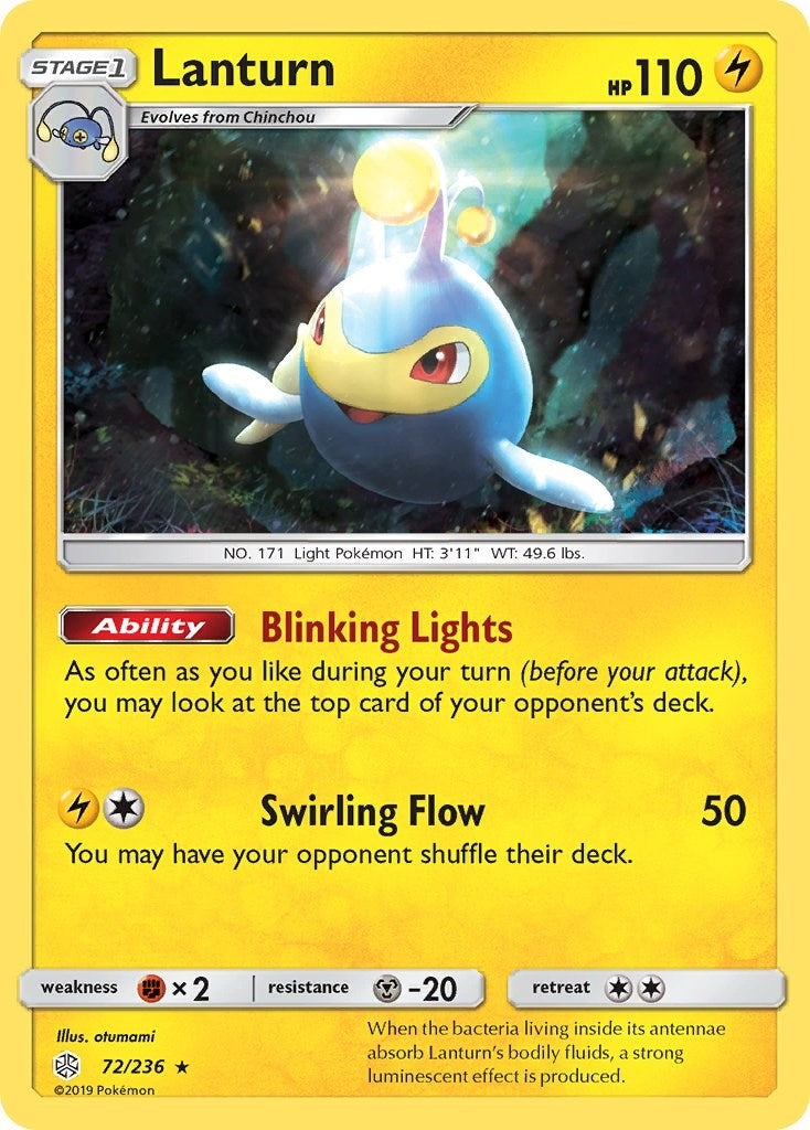 Image for Lanturn (72/236) (SM12) - Pokemon