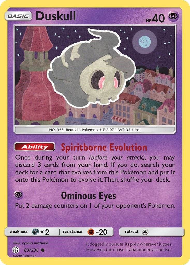Image for Duskull (83/236) (SM12) - Pokemon