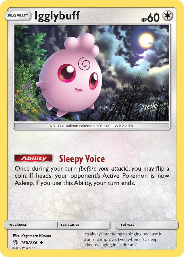 Image for Igglybuff (168/236) (SM12) - Pokemon