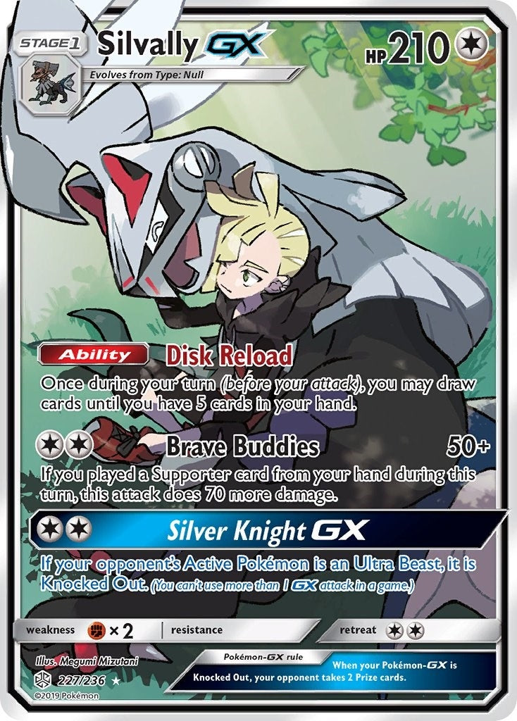 Image for Silvally GX (Full Art) (227/236) (SM12) - Pokemon