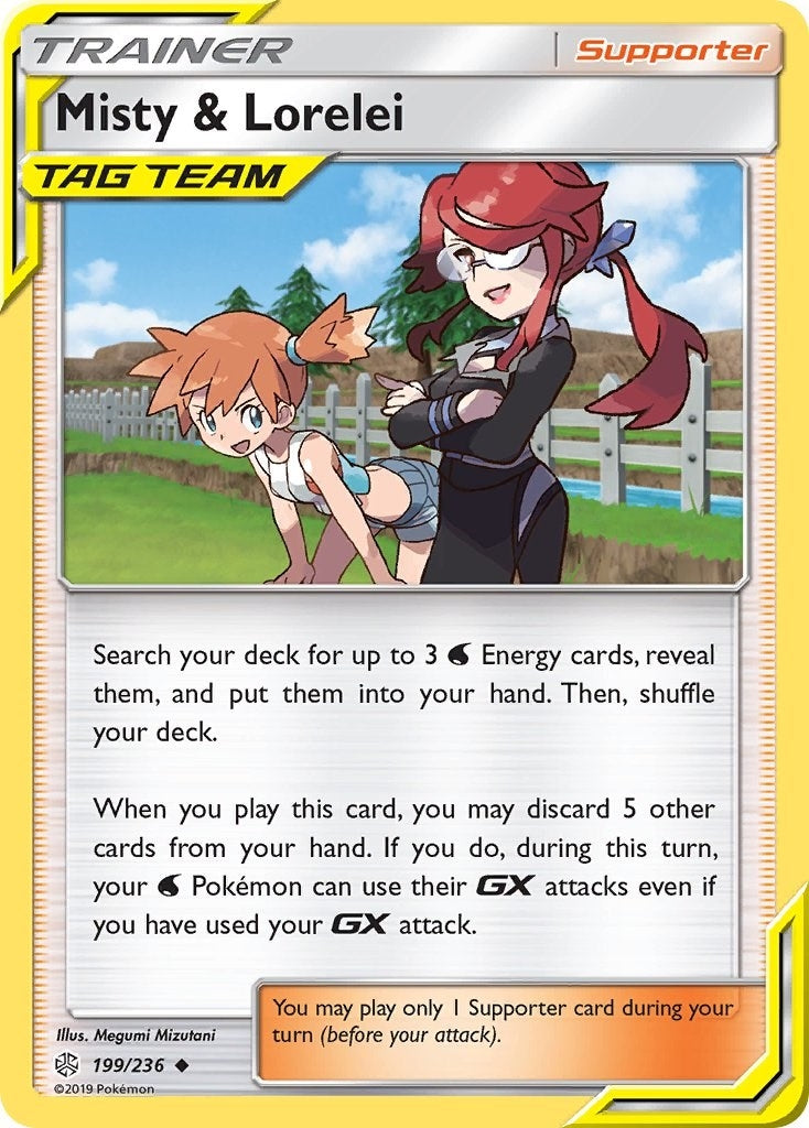 Image for Misty & Lorelei (199/236) (SM12) - Pokemon