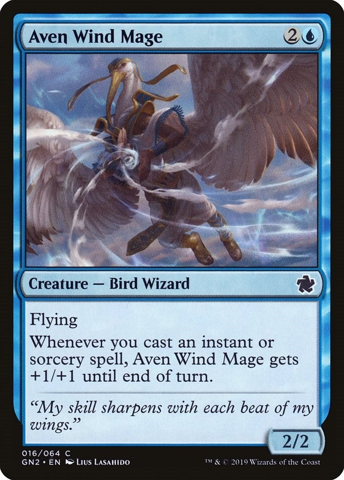 Image for Aven Wind Mage (16) - Magic: The Gathering