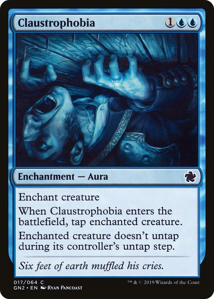 Image for Claustrophobia (17) (GN2) - Magic: The Gathering