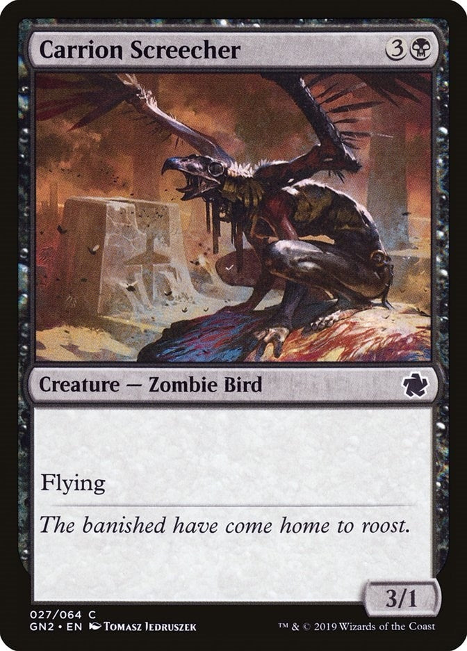 Image for Carrion Screecher (27) (GN2) - Magic: The Gathering