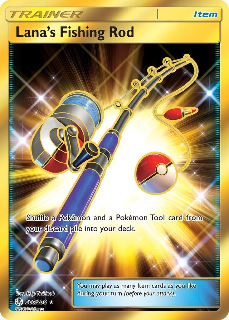 Image for Lana's Fishing Rod (Secret) (266/236) (SM12) - Pokemon