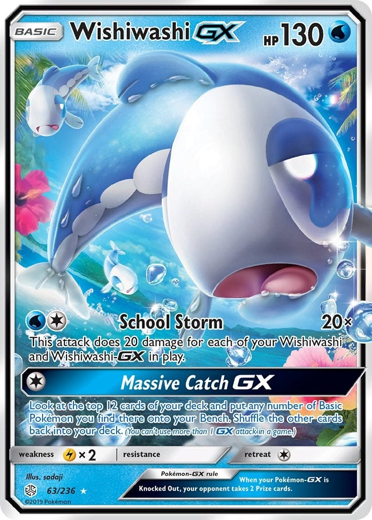Image for Wishiwashi GX (63/236) (SM12) - Pokemon
