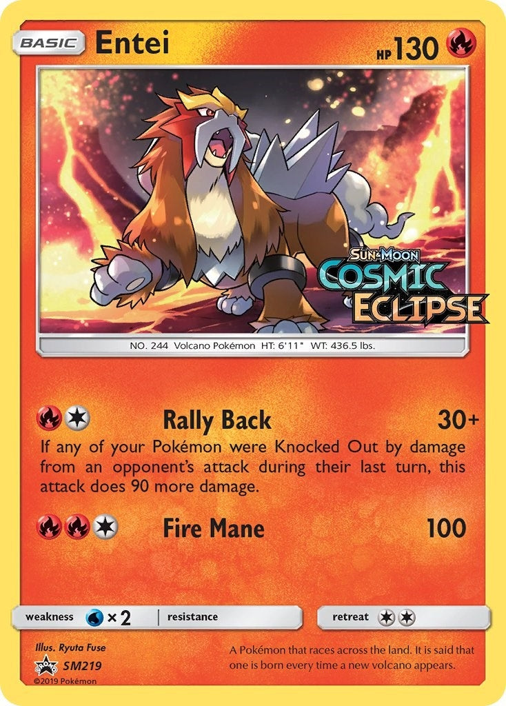 Image for Entei - SM219 (Prerelease) (SM219) (SMP) - Pokemon