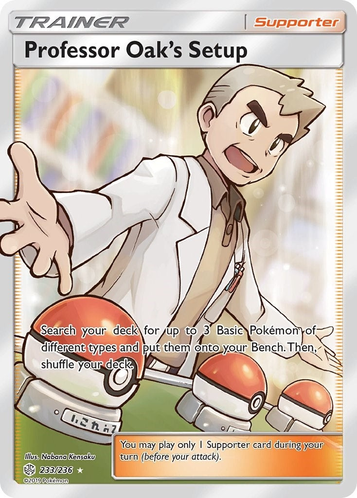 Image for Professor Oak's Setup (Full Art) (233/236) (SM12) - Pokemon