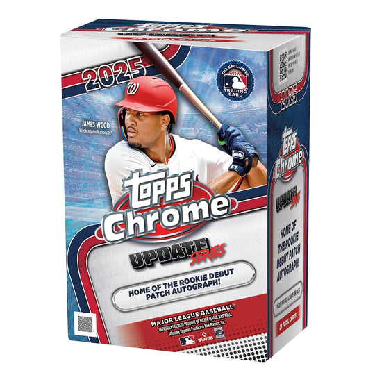 2025 Topps Chrome Updates Baseball Factory Sealed Value Box
