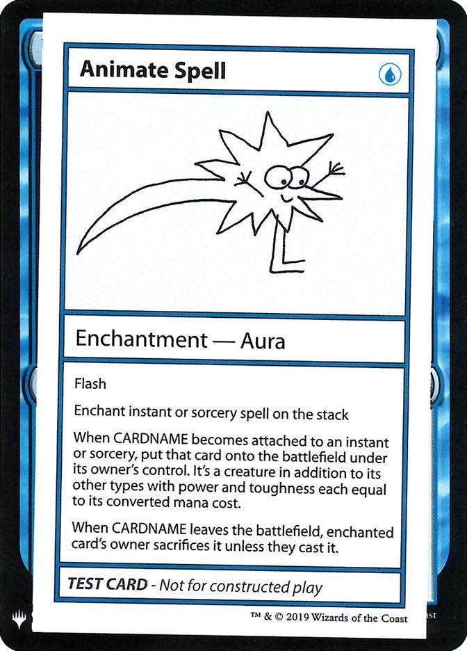 Image for Animate Spell (CMB1) - Magic: The Gathering