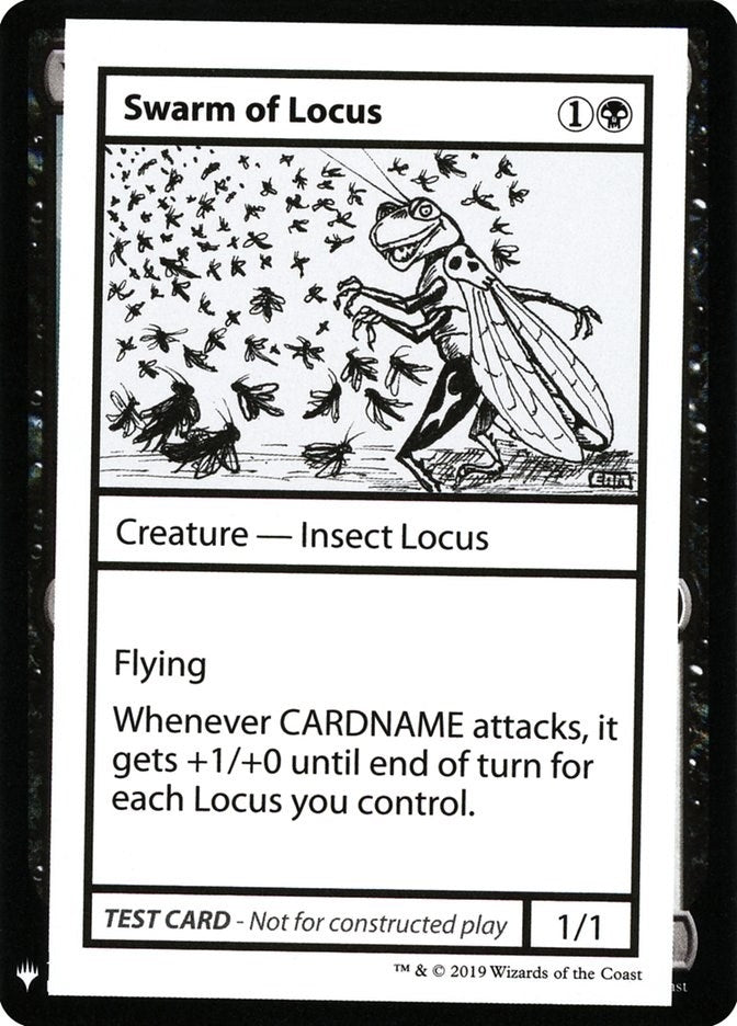 Image for Swarm of Locus - Magic: The Gathering