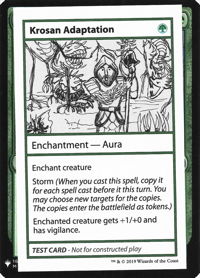 Image for Krosan Adaptation - Magic: The Gathering