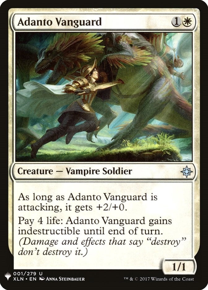 Image for Adanto Vanguard (1) (LIST) - Magic: The Gathering
