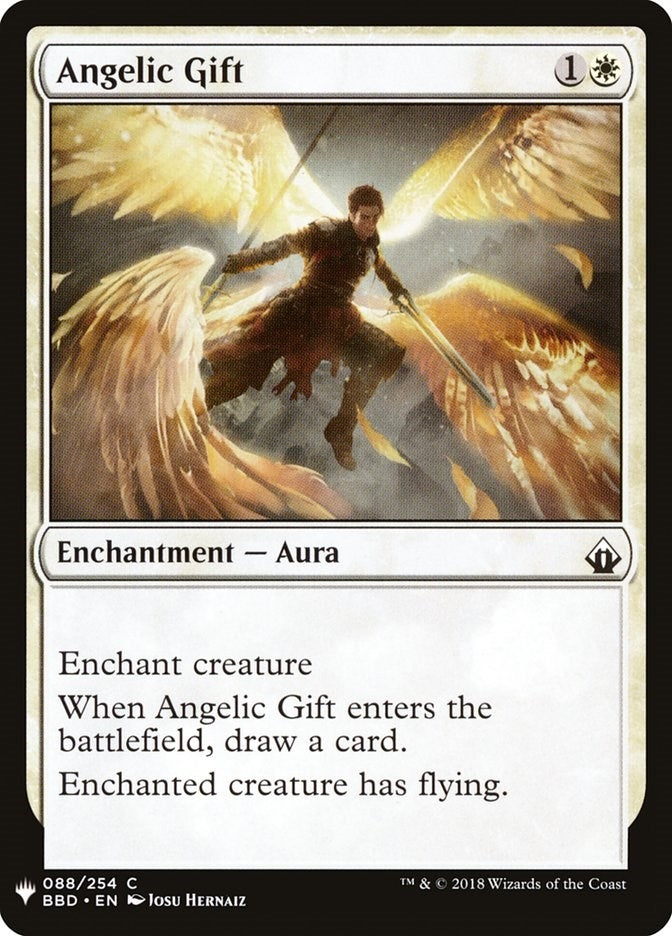 Image for Angelic Gift (88) (LIST) - Magic: The Gathering