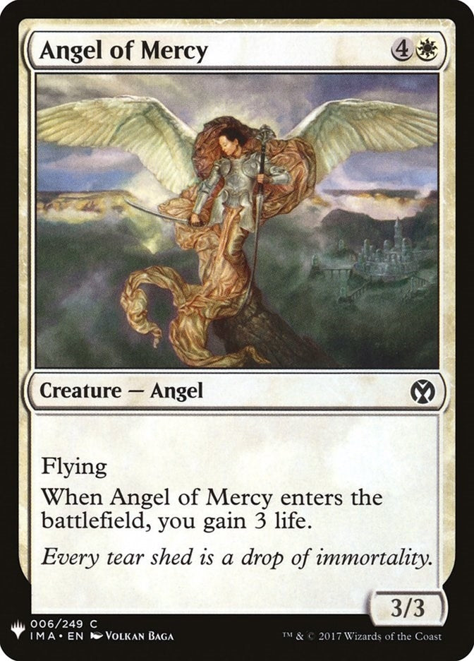 Image for Angel of Mercy (6) (LIST) - Magic: The Gathering