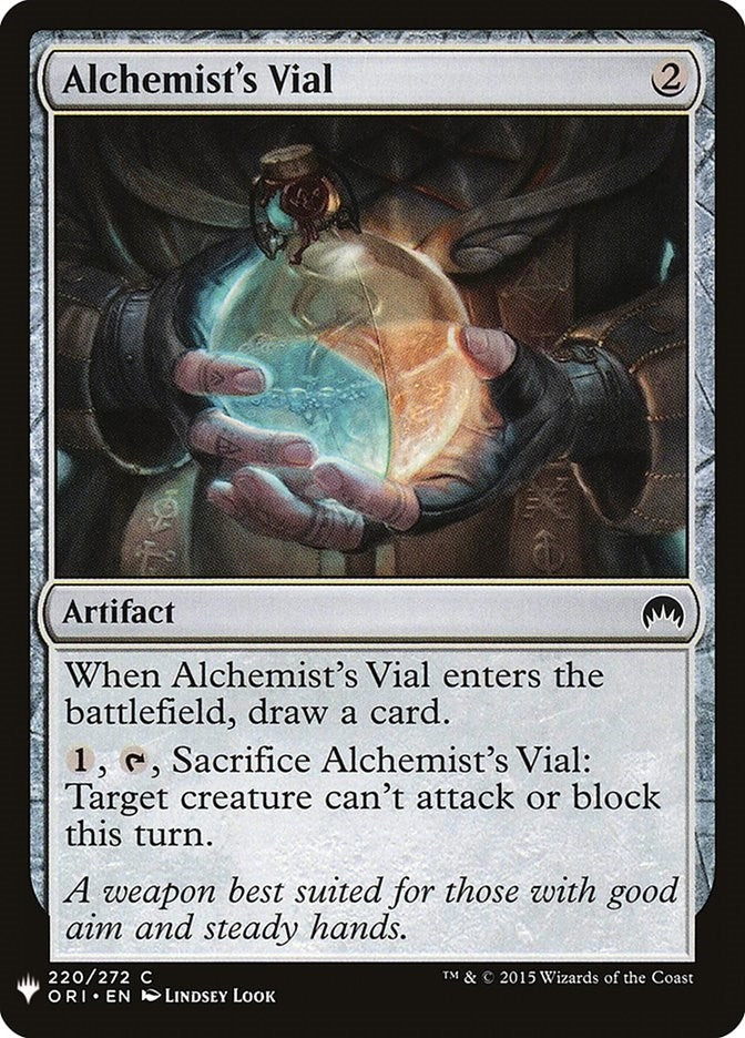 Image for Alchemist's Vial (220) (LIST) - Magic: The Gathering