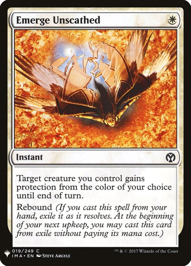 Image for Emerge Unscathed (19) - Magic: The Gathering