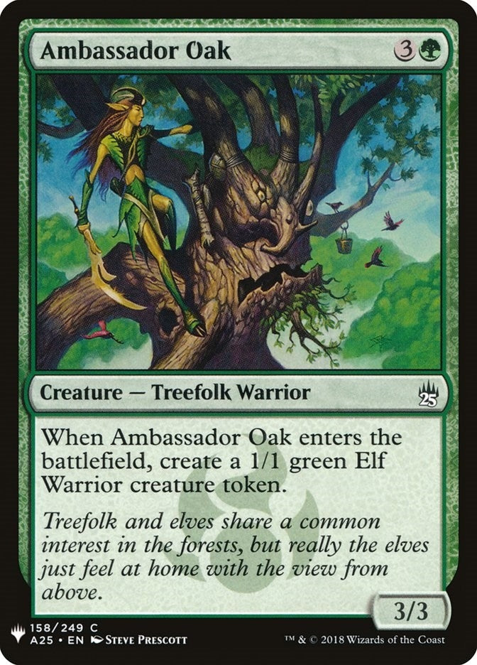Image for Ambassador Oak (158) (LIST) - Magic: The Gathering
