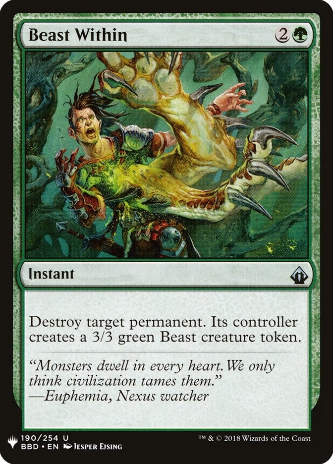 Image for Beast Within (BBD) (190) - Magic: The Gathering