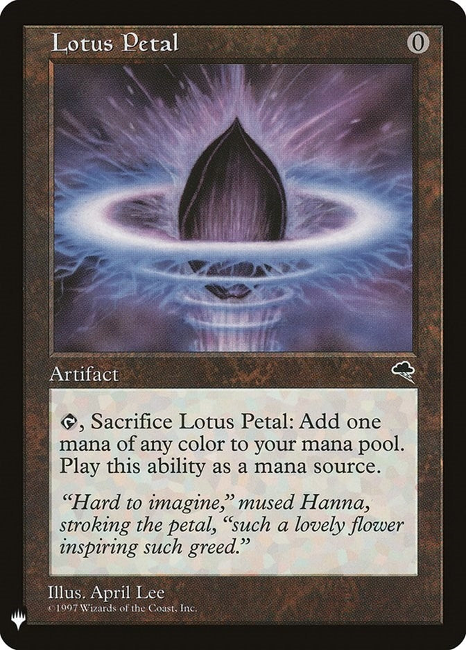 Image for Lotus Petal (284) - Magic: The Gathering