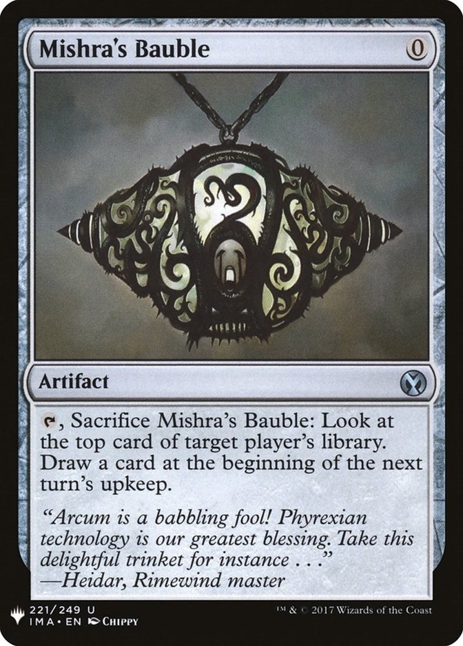 Image for Mishra's Bauble (221) - Magic: The Gathering