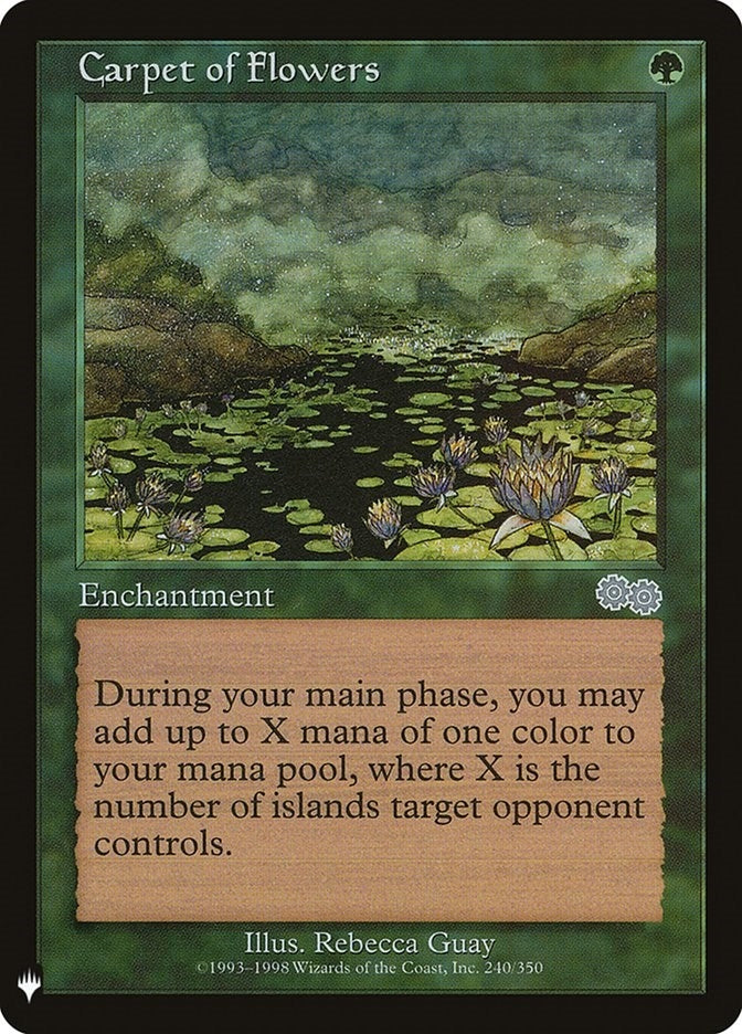 Image for Carpet of Flowers (240) (LIST) - Magic: The Gathering