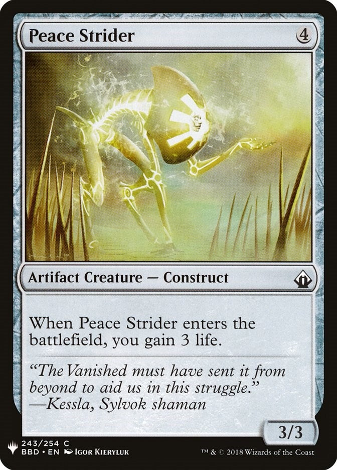 Image for Peace Strider (243) (LIST) - Magic: The Gathering