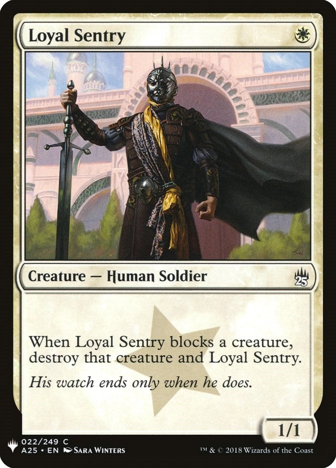 Image for Loyal Sentry (22) (LIST) - Magic: The Gathering