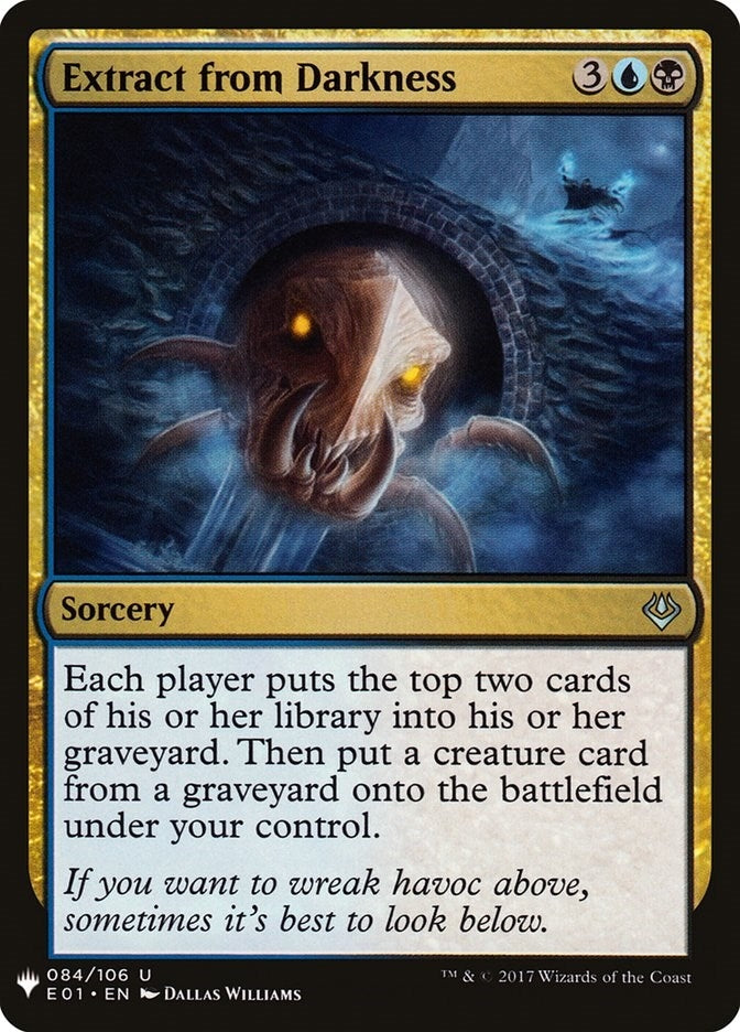 Image for Extract from Darkness (84) - Magic: The Gathering