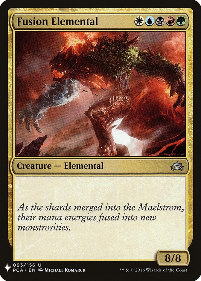 Image for Fusion Elemental (93) - Magic: The Gathering