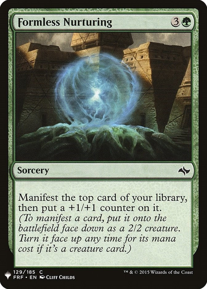 Image for Formless Nurturing (129) - Magic: The Gathering