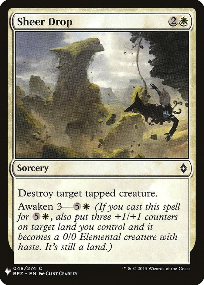 Image for Sheer Drop (48) - Magic: The Gathering