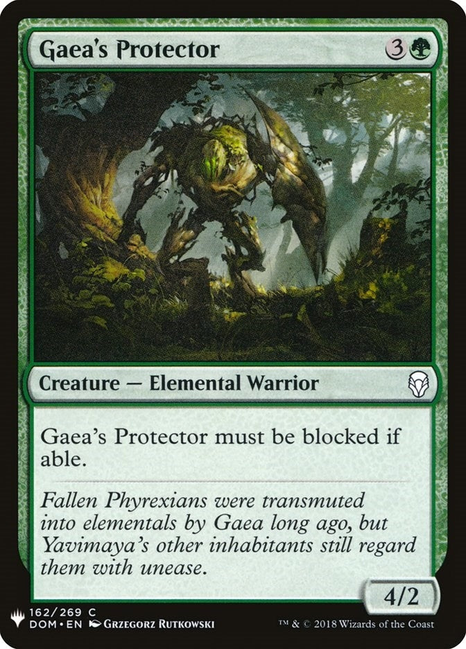 Image for Gaea's Protector (162) - Magic: The Gathering