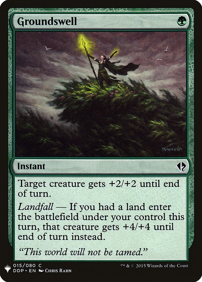 Image for Groundswell (15) (LIST) - Magic: The Gathering