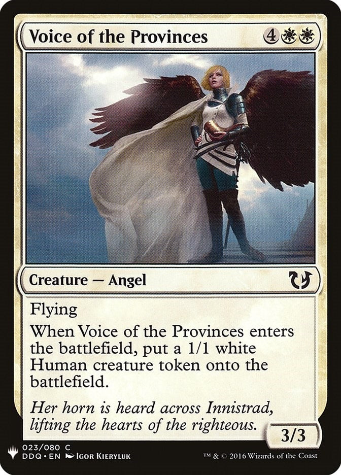 Image for Voice of the Provinces (23) (LIST) - Magic: The Gathering