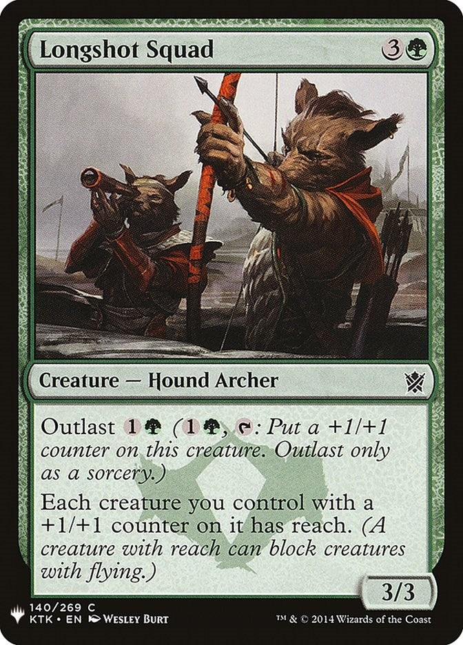 Image for Longshot Squad (140) (LIST) - Magic: The Gathering