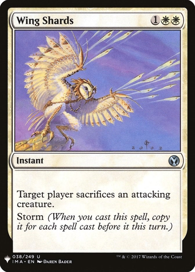Image for Wing Shards (38) (LIST) - Magic: The Gathering