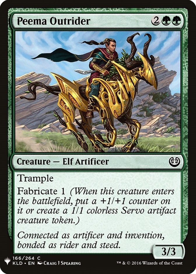 Image for Peema Outrider (166) - Magic: The Gathering