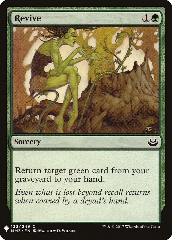 Image for Revive (133) - Magic: The Gathering