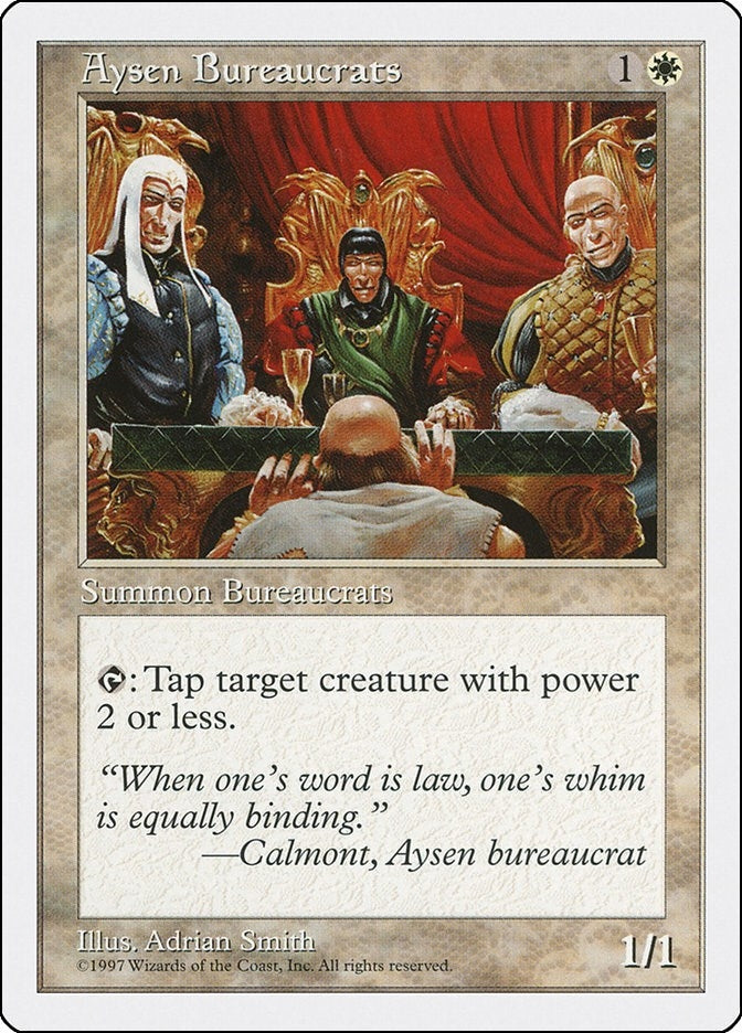 Image for Aysen Bureaucrats - Magic: The Gathering