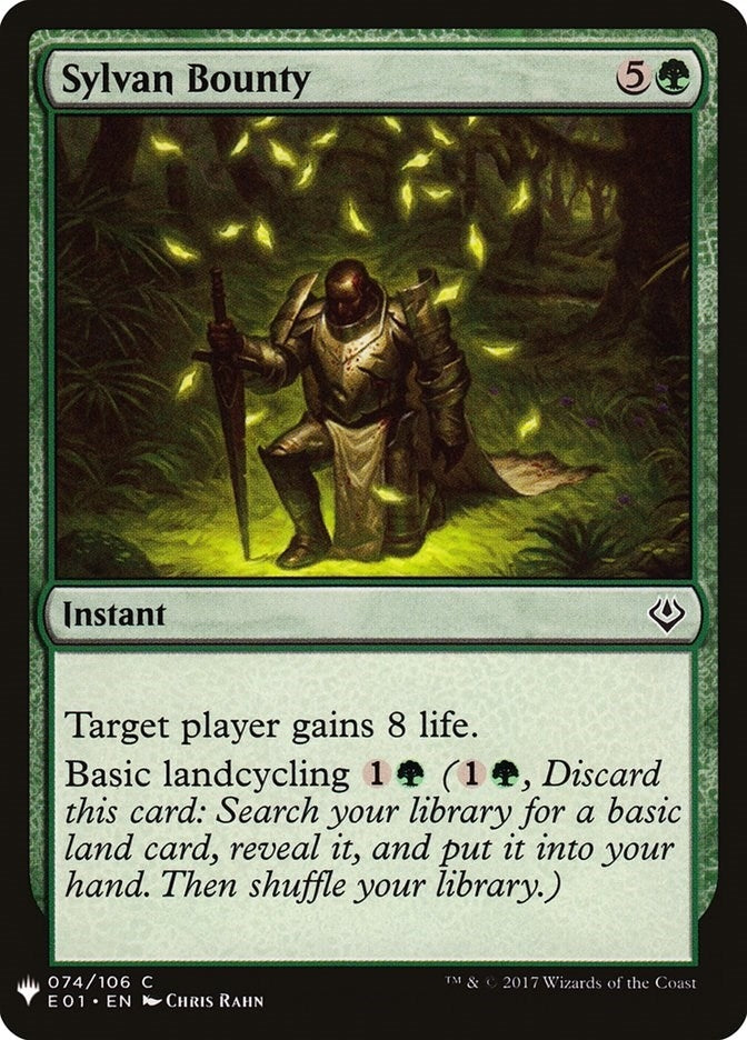 Image for Sylvan Bounty (74) - Magic: The Gathering