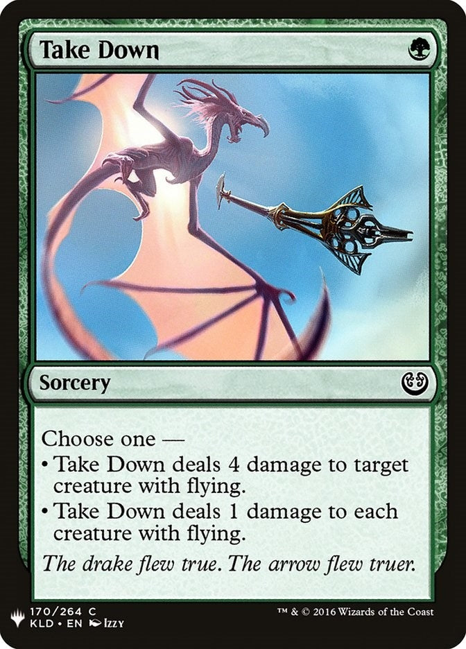 Image for Take Down (170) - Magic: The Gathering