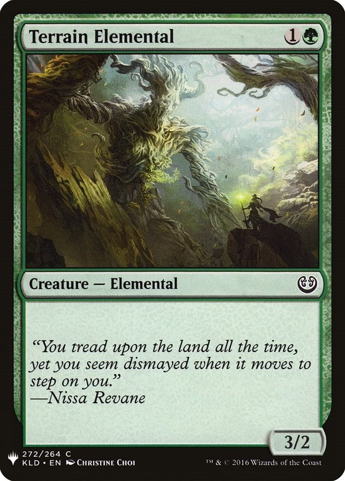 Image for Terrain Elemental (272) (LIST) - Magic: The Gathering