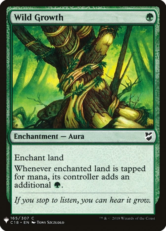 Image for Wild Growth (165) (LIST) - Magic: The Gathering