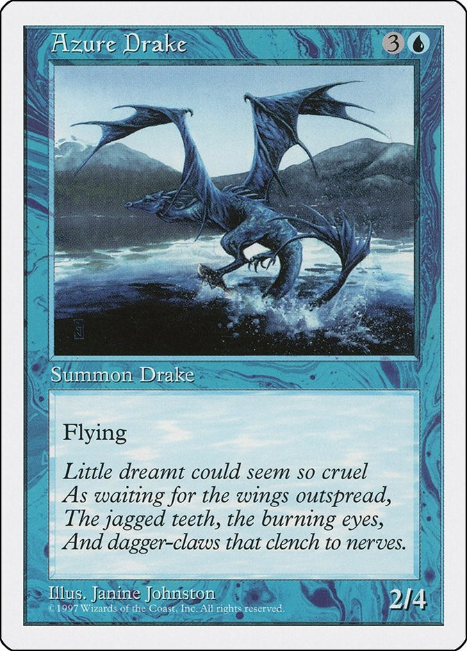 Image for Azure Drake - Magic: The Gathering