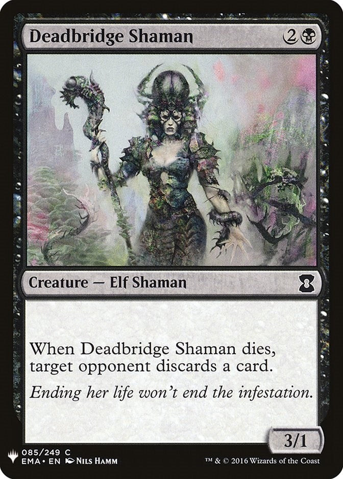 Image for Deadbridge Shaman (85) (LIST) - Magic: The Gathering